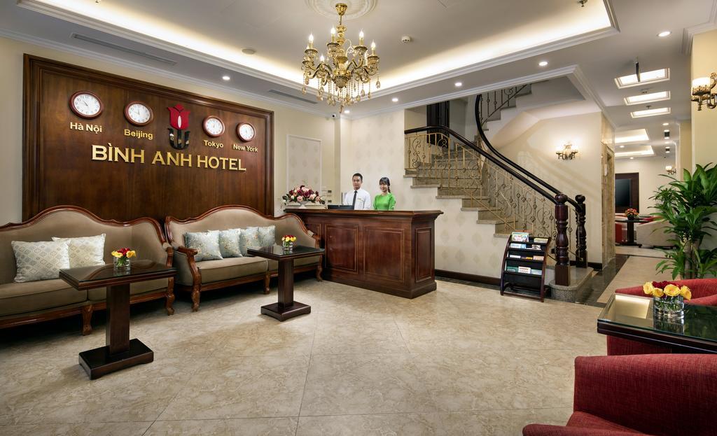Binh Anh Hotel Hanoi Exterior foto