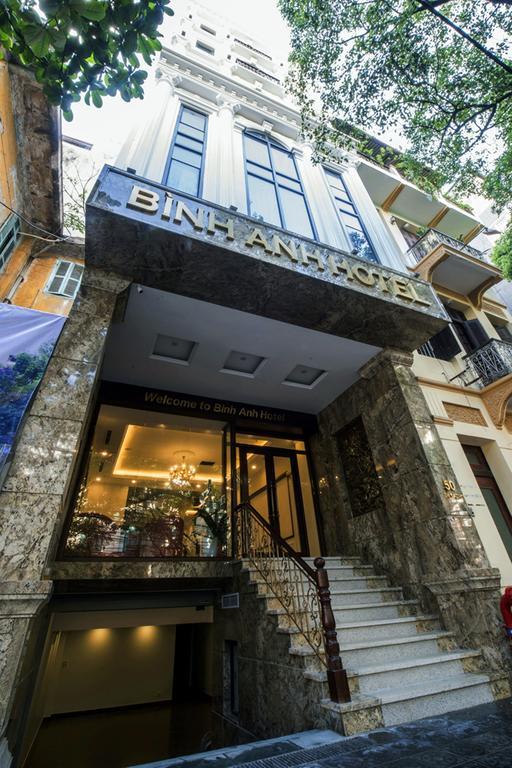 Binh Anh Hotel Hanoi Exterior foto