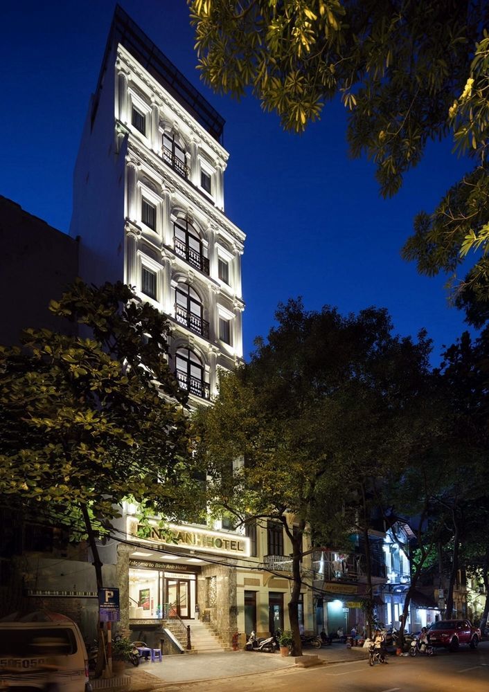 Binh Anh Hotel Hanoi Exterior foto